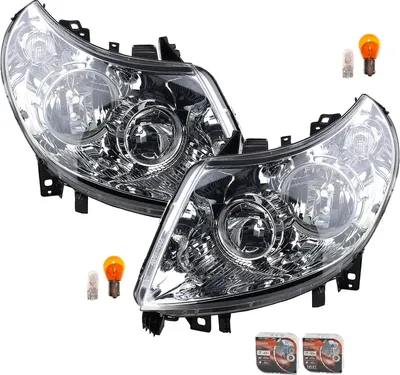 Zdjęcie produktu dla Reflektory + żarówki Osram Night Breaker Laser, pasujące do Fiat Ducato 250, rocznik 2011-2014, zestaw. Numery części: LR 1366102080, 1369497080, 1606664680, 1606927480, 0001366102080, 000