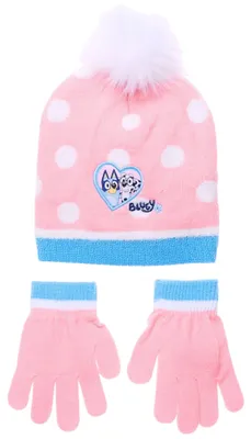 Produktbild von 2-tlg. Winter Set: Bluey Mütze & Handschuhe 52 cm