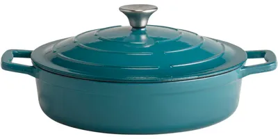 Produktbild von APS-Germany 88314, 3 l, Blau, Rot, Eisenguss, Edelstahl, Emaille, Eisenguss, Induktion