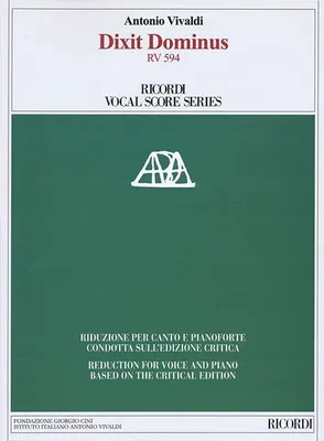 Produktbild von Vivaldi, A: Dixit Dominus RV 594