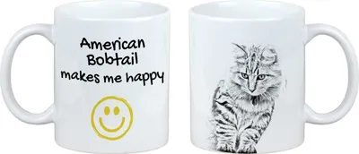 Image de Art-Dog Mug en céramique – Bobtail américain