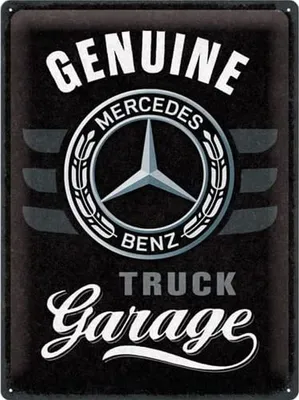 Produktbild von Nostalgic-Art - Blechschild 30 x 40 cm - Daimler Truck - Garage