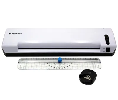 Produktbild von Laminiergerät mit Trimmer und Eckenrunder Verotech VL-630 / A3 / 250 mic.