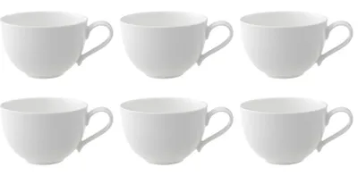 Produktbild von Villeroy & Boch New Cottage 6er Set Kaffeetasse 250 ml weiß Porzellan