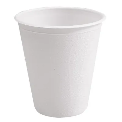 Immagine prodotto di 20x NATUREStar 401200Kaffeebecher 300 ml Ø 90 mm Zuckerrohr weiß