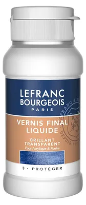 Glänzender Schlussfirnis für Acrylfarben, 120 ml, transparent