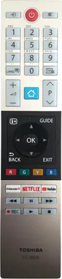 Obrázok produktu pre Originálne diaľkové ovládanie televízora Toshiba pre 50U6863DB | 55U6863DB | 55U7863DG | 55V5863DA | 55V5863DB | 55V5863DG
