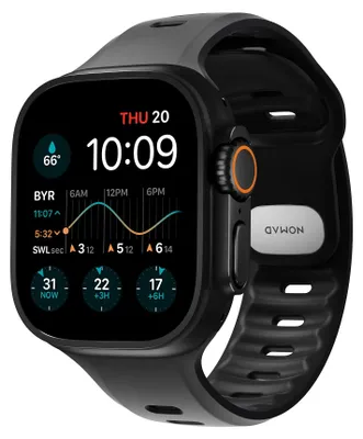 Zdjęcie produktu dla Nomad Tempo Band, Band, Smartwatch, Czarny, Apple, 49mm / Ultra, Guma