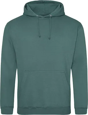 Produktbild von Just Hoods JH001 | College Hoodie / Kaputzenpulli in vielen Farben - Farbe: Moss Green - Größe: XXL