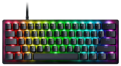 Produktbild von Razer RZ03-04990100-R3M1, Kabelgebunden, USB, Optischer Schlüsselschalter, QWERTY, RGB-LED, Weiß