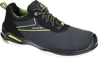 Image de Chaussure de sécurité Ringo T.43 W.L noir/vert S3 SRC ESD EN20345 Textile LEMAITRE