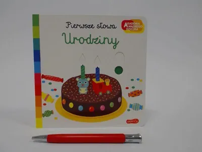 Produktbild von Pierwsze słowa Urodziny (AKADEMIA MĄDREGO DZIECKA)