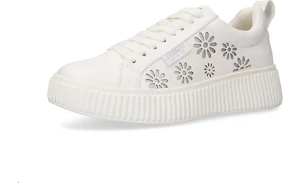 Produktbild von Dockers by Gerli Damen Plateau Sneaker 55KJ206-610500 Schnürschuh Weiss, Schuhgröße:38 EU