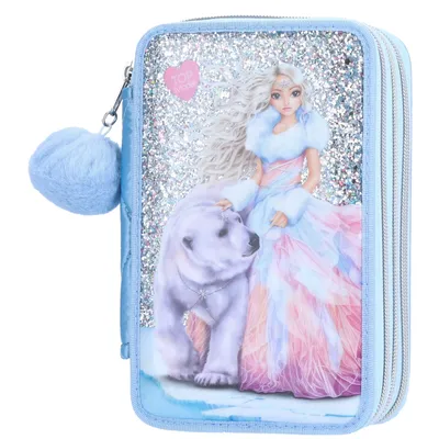 Produktbild von Depesche 3-Fach Federtasche TOPModel ICEWORLD schwarz