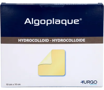 Obrázek produktu pro Algoplaque 10x10 cm flexibilní hydrokoloidní obvaz 10 ks