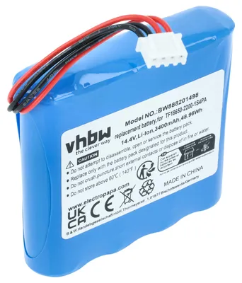 Produktbild von vhbw Akku kompatibel mit Marshall Kilburn digital Radio (3400 mAh, 14,4 V, Li-Ion)