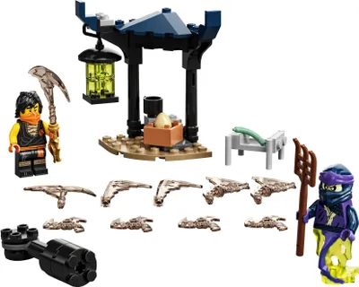 Produktbild von LEGO NINJAGO 71733 - Zestaw bitewny: Cole kontra Ghost Fighter