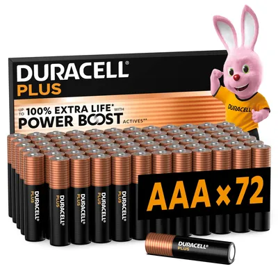 Duracell AA Alkaline Batterien 1,5 V mit Powerboost Technologie, langanhaltende Leistung und bis zu