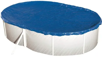 Immagine prodotto di Elzusha - Copertura di sicurezza per piscine ovali, dimensioni 550 x 360 cm