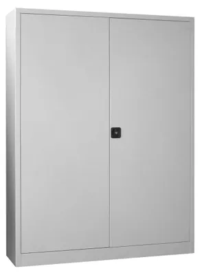 Produktbild von STIER Flügeltürenschrank, 1950x1500x400 mm, 4 Böden verzinkt, RAL 7035
