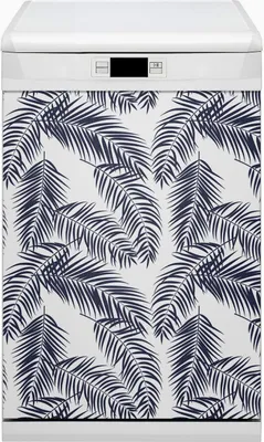Produktbild von Magnete  Dekorative Magnet Folie für Geschirrspüler 45x80 cm Küche  - Tropenpalme