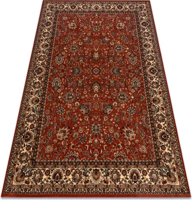 Produktbild von Wollteppich KASHQAI 4362 200 Ornament rotwein / beige rot 240x340 cm