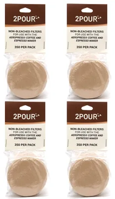 1400 wiederverwendbare Papierfilter, ungebleicht, für Aeropress