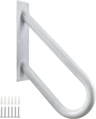 Immagine prodotto di Supporto a forma di U per corrimano di scala, lunghezza 45 cm