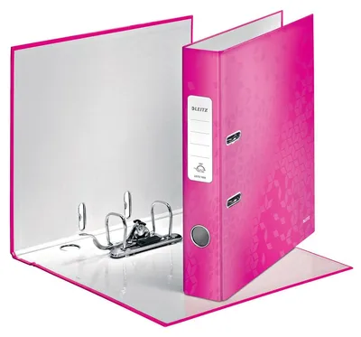 Image de LEITZ Classeur WOW 180 degrés DIN A4 50 mm rose