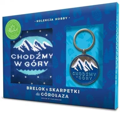 Zdjęcie produktu dla Zestaw brelok + skarpetki dla górołaza