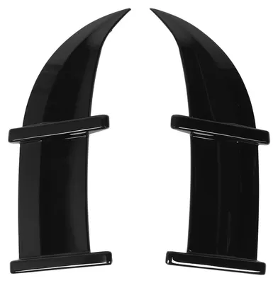 Image de Aileron arrière pour coffre Augmente la force d'appui Aileron arrière de style AK avec réduction de pression ABS pour MK7 7.5 Standard 2013 à 2019 Noir brillant