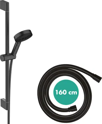 Immagine prodotto di hansgrohe Pulsify Select S set de douche 105, 3jet Relaxation, barre de douche 650mm incluse, 24160670, 24160670