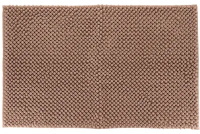 Produktbild von TENDANCE | Badezimmerteppich - Badematten - Duschmatte - 50 x 80 cm - beige - 100% Mikrofaser - Badvorleger - Badezimmerzubehör - modern