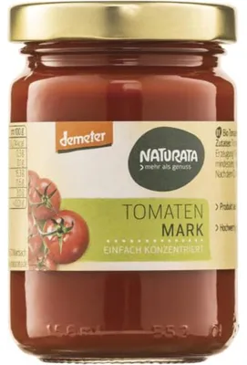 Produktbild von Naturata Tomatenmark, einfach konzentriert 125g - 6 × 125 g