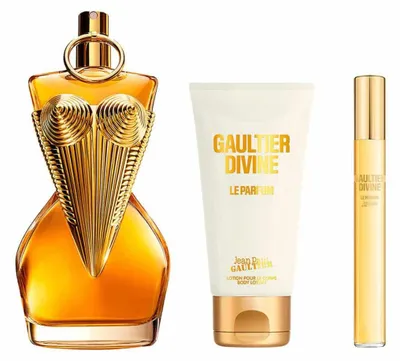 Produktbild von Set Jean Paul Gaultier: Divine Le Parfum Eau De Parfum For Women 100 ml + Divine Le Parfum Eau De Parfum For Women 10 ml + Divine Le Parfum Daily Body Lotion Body 75 ml