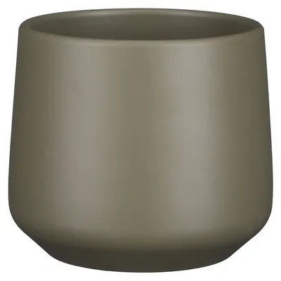 Produktbild von Mica Decorations Blumentopf - dunkelgrun - Keramik -14/D15,5 cm