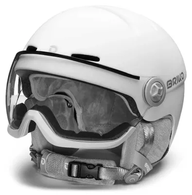 Produktbild von Briko Blenda Visor Photochromatic Helm Mit Visier Weiß M Weiß M