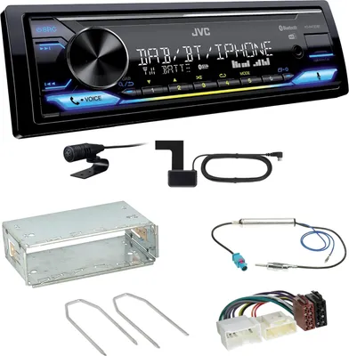 Produktbild von JVC KD-X472DBT Digitalradio Bluetooth USB MP3 Einbauset für Mercedes Citan W415
