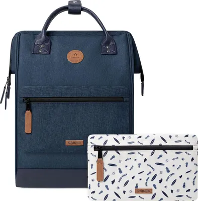 Produktbild von CABAIA Freizeitrucksack Rucksack mit Laptopfach Adventurer Melanged Backpack 23L Port Antonio dunkelblau