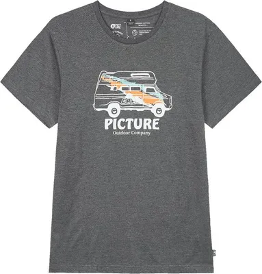 Immagine prodotto di Maglietta Picture CUSTOM VAN S/S Uomo, grigio scuro melange Taglia: S