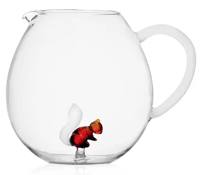 Immagine prodotto di Ichendorf - Brocca con scoiattolo - Fattoria degli animali - Design Alessandra Baldereschi