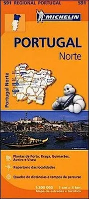 Obrázek produktu pro Michelin Portugalsko sever 1 : 300 000