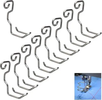 Produktbild von Schutzplatten für Nähmaschinen - 10 Stück - Metallfarben