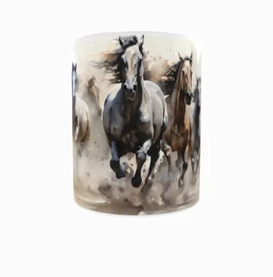 Obrázek produktu pro Hrnek 300ml Horse Charge Jezdecké koně