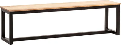 Immagine prodotto di Panca da pranzo soggiorno acacia legno massiccio 160 cm panca da pranzo soppalco grande | Wohnling