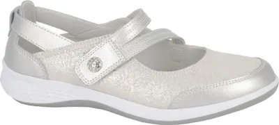 Produktbild von Boulevard - Damen Riemchenschuhe, Glitzer, Wildleder DF2398 (43 EU) (Silber)