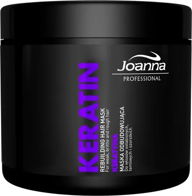 Image de Masque fortifiant régénérant intensif à la kératine pour les cheveux, 500g