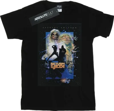 Immagine prodotto di Star Wars - Maglietta "Episode VI" da uomo BI46082 (M) (Nero)