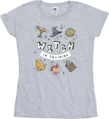 Produktbild von Harry Potter - "Witch In Training" T-Shirt für Damen BI24182 (XXL) (Grau)