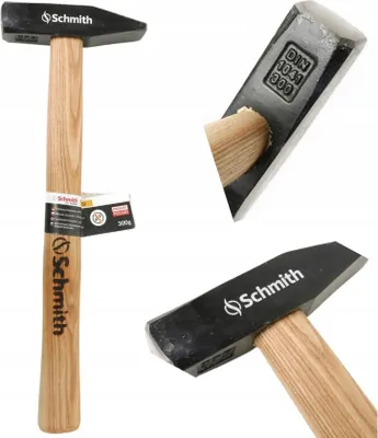 Obrázok produktu pre SCHMITH Kladivo na kovy s drevenou rukoväťou 1000g